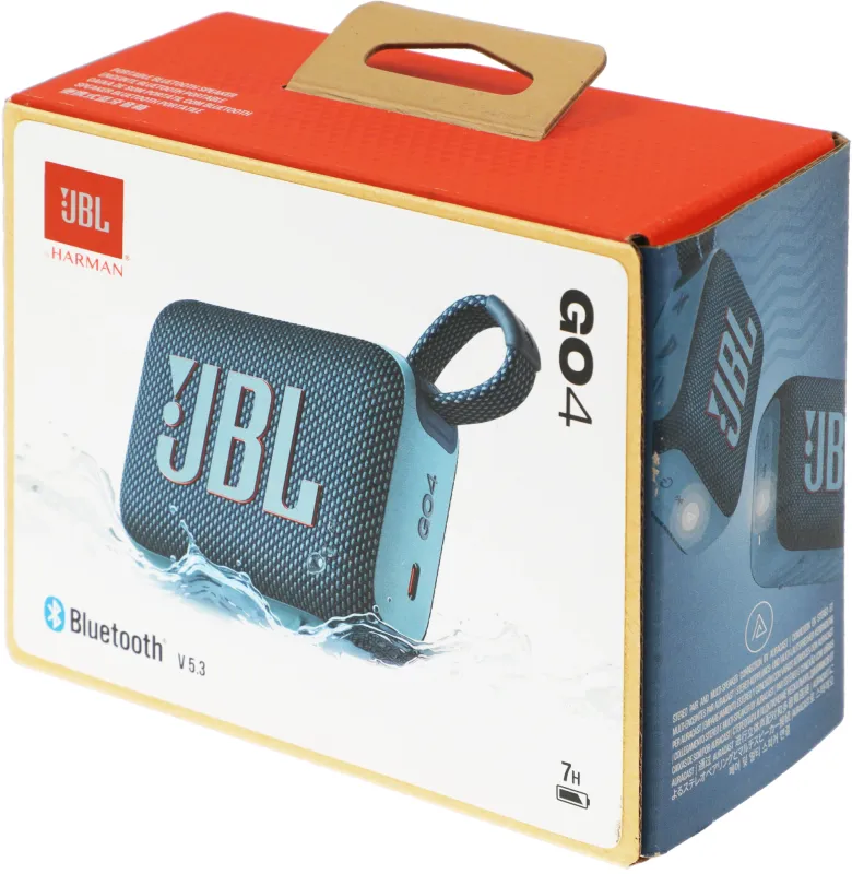 Колонка порт. JBL GO 4 синий 4.2W 1.0 BT 850mAh (JBLGO4BLU)