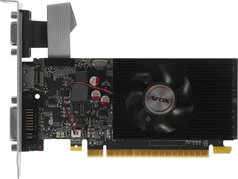 Видеокарта Afox PCI-E AF730-2048D3L5 NVIDIA GeForce GT 730 2Gb 64bit GDDR3 900/1333 DVIx1 HDMIx1 CRTx1 HDCP Ret low profile