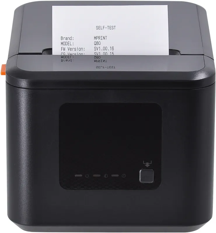 Термопринтер Mertech Q80 (для печ.чеков.) стационарный черный