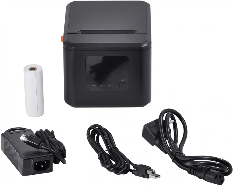 Термопринтер Mertech Q80 (для печ.чеков.) стационарный черный