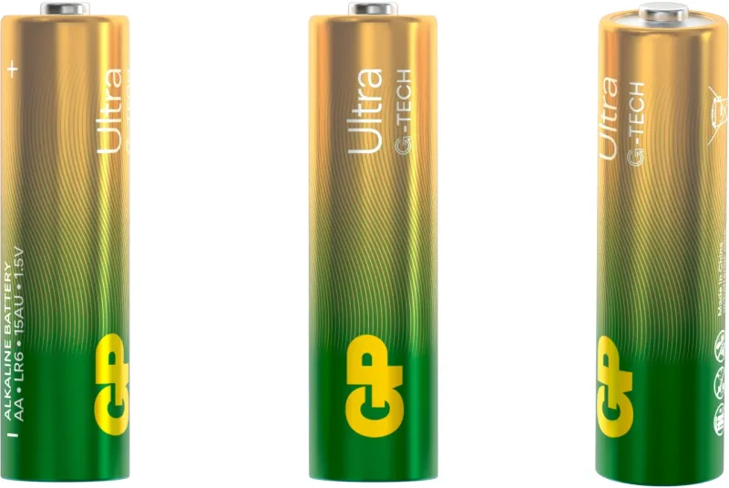 Батарея GP Ultra Alkaline GP 15AUA21-2CRSBC4 AA (4шт) блистер