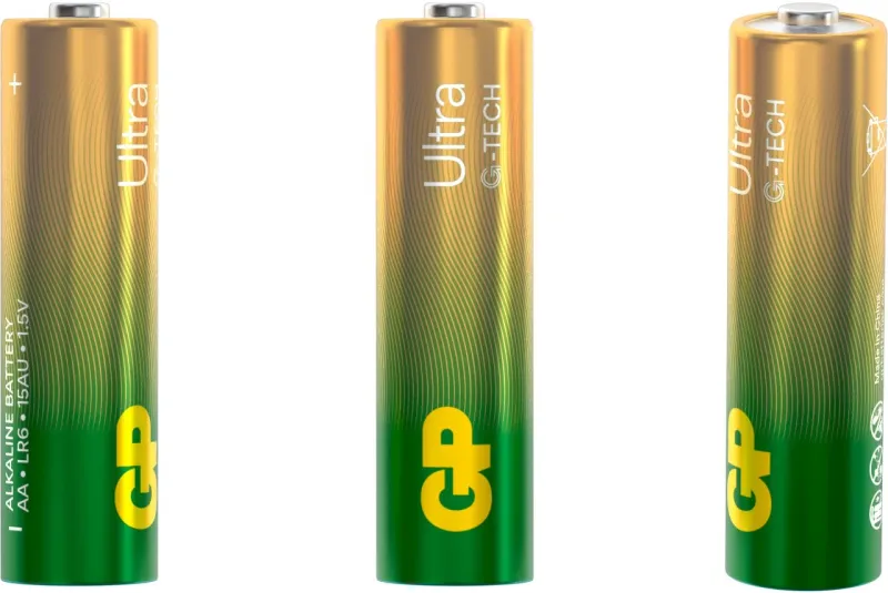 Батарея GP Ultra Alkaline GP 15AUA21-2CRSBC4 AA (4шт) блистер