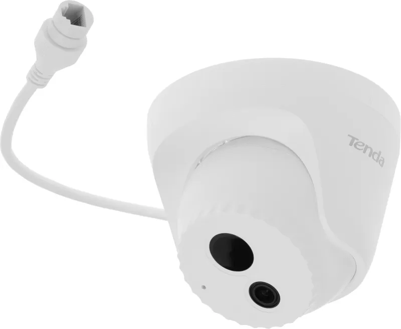Камера видеонаблюдения IP Tenda IC7-PRS 4-4мм ч/б корп.:белый