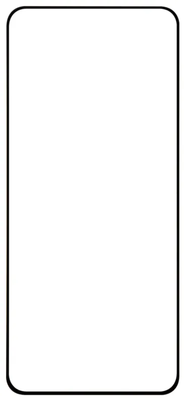 Защитное стекло для экрана Redline черный для Realme 12 4G 2.5D 1шт. (УТ000039355)