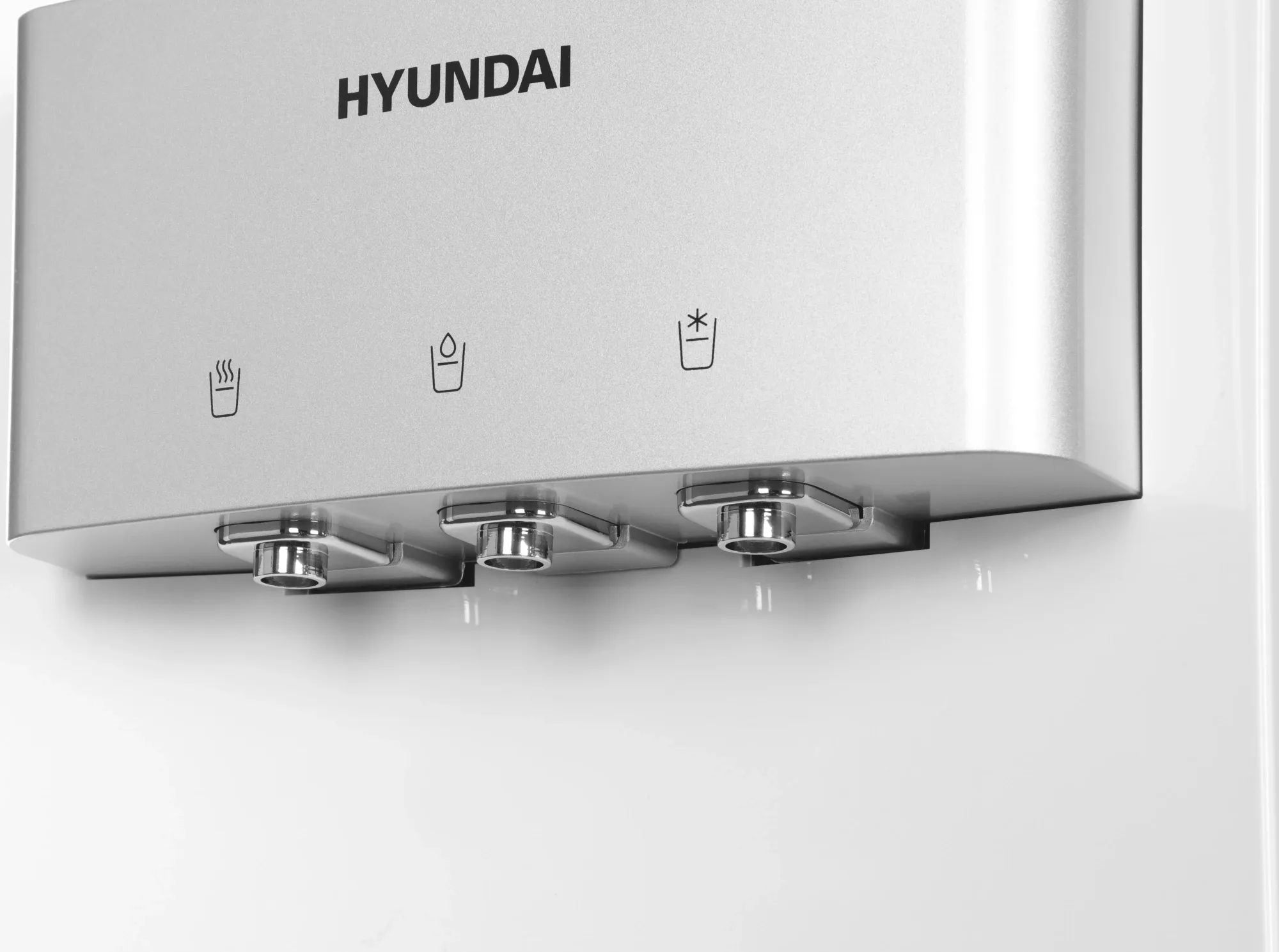 Кулер Hyundai H-WD2150E напольный электронный белый