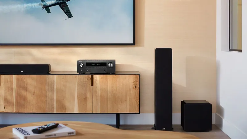 Ресивер AV Denon AVR-X580BT 5.2 черный