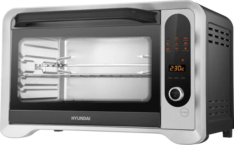 Мини-печь Hyundai MIO-HY104 35л. 1600Вт черный