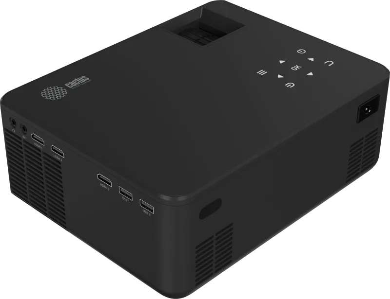 Проектор Cactus CS-PRM.04B.WUXGA-A LCD 10000Lm LS 450Lm ANSI (1920x1080) 2000:1 ресурс лампы:50000часов 2xUSB typeA 3xHDMI 2.5кг