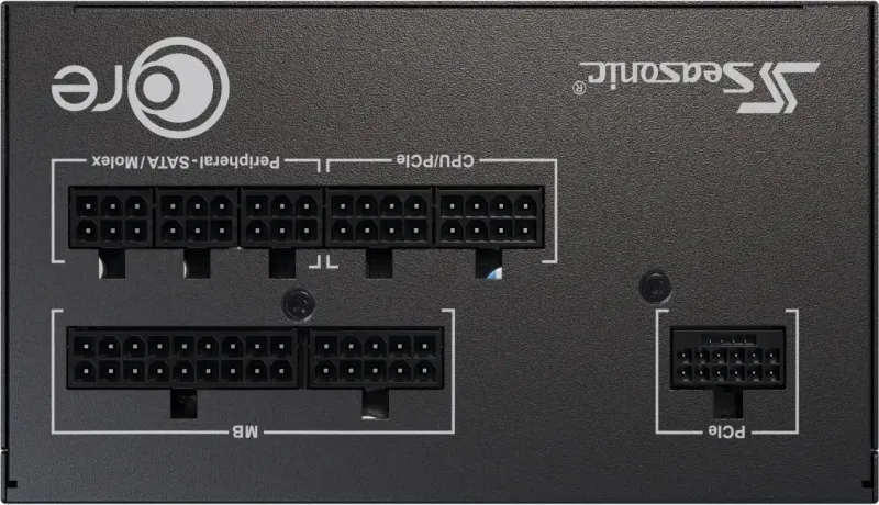 Блок питания Seasonic ATX 650W Core GX-650 80+ gold 24pin APFC 120mm fan 8xSATA Cab Manag RTL