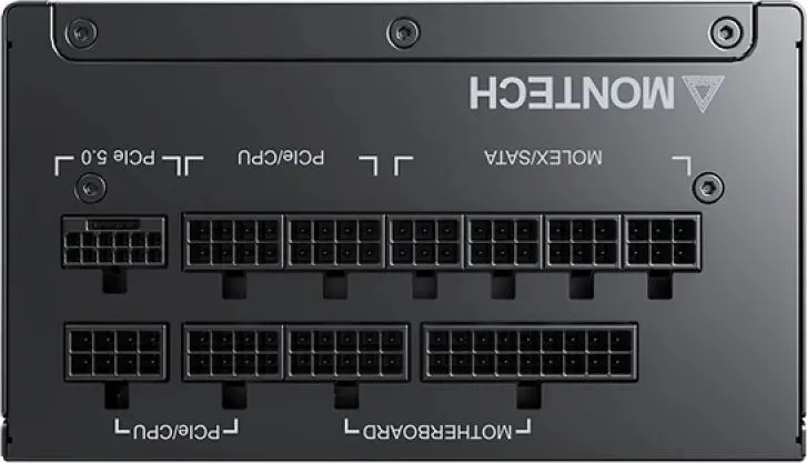 Блок питания Montech ATX 850W TITAN GOLD Gen.5 80+ gold (20+4pin) APFC 135mm fan 12xSATA Cab Manag RTL