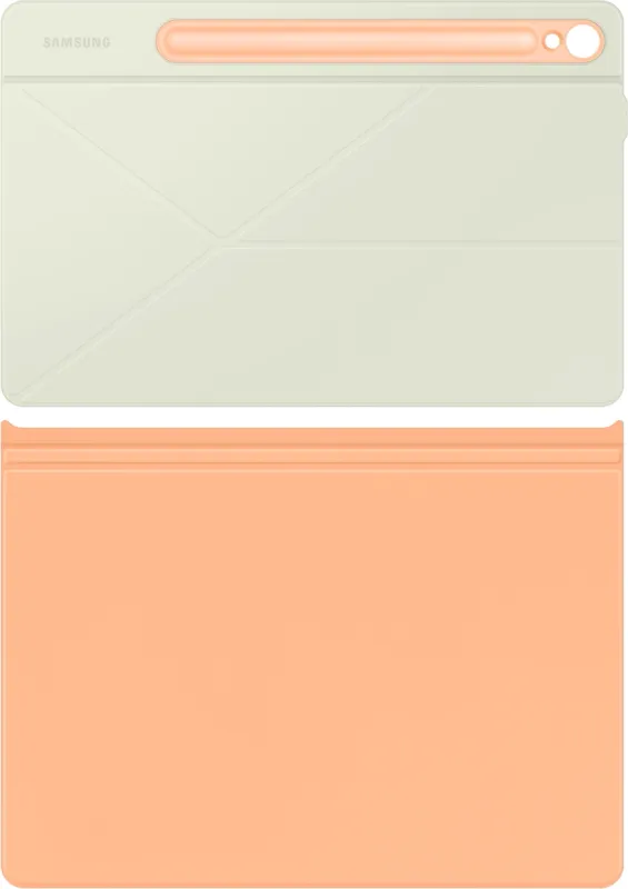 Чехол Samsung для Samsung Galaxy Tab S9/ S9 FE EF-BX710POEGRU поликарбонат/полиуретан оранжевый