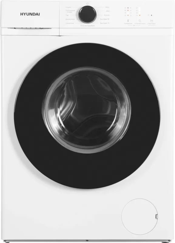 Стиральная машина Hyundai WME7212 класс: A загр.фронтальная макс.:7кг белый инвертер