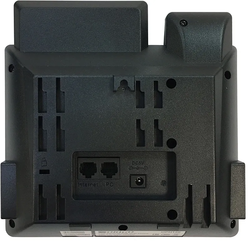 Телефон ORIGO IP-телефон с цветным дисплеем 2.4", 100Base-TX WAN PoE, 100Base-TX LAN, без адаптера питания