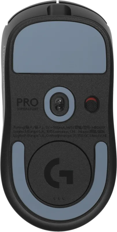Мышь Logitech G Pro X Superlight 2 черный оптическая 32000dpi беспров. USB/USB-C 4but (910-006632)