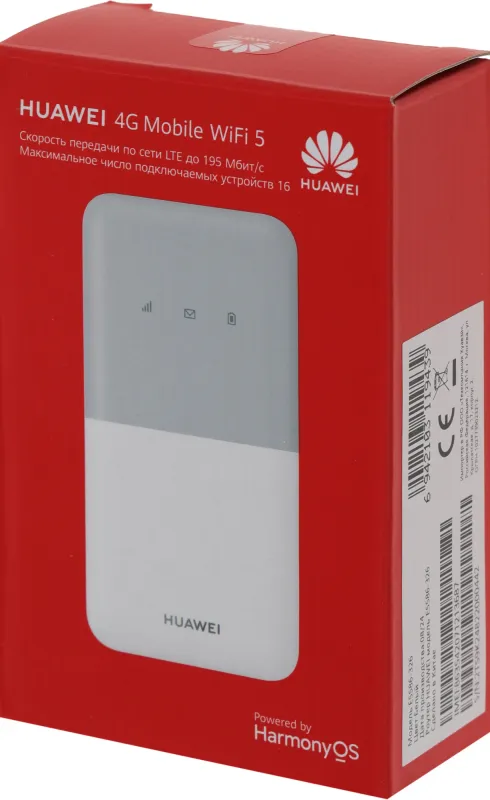 Модем 4G Huawei Mobile E5586-326 Wi-Fi Firewall внешний белый