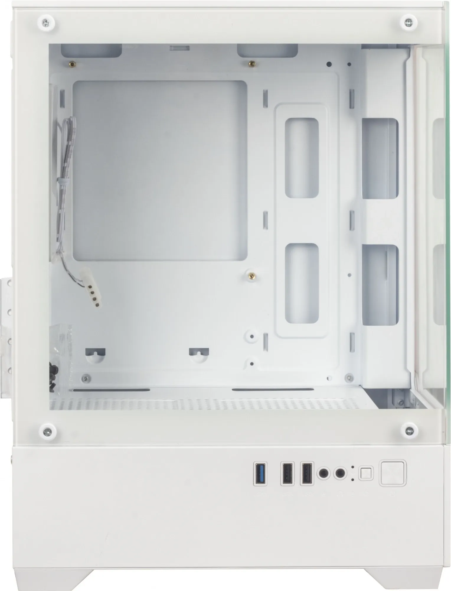 Корпус Accord ACC-ZCU2W белый без БП mATX 1x120mm 1xUSB3.0 1xUSB3.1 audio
