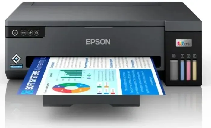 Принтер струйный Epson EcoTank L11050 (C11CK39505) A3+ WiFi черный