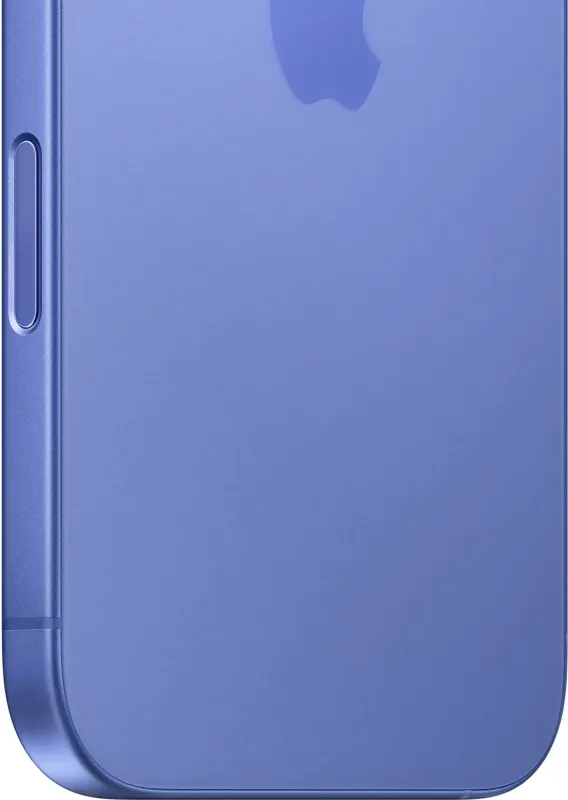 Смартфон Apple A3287 iPhone 16 128Gb ультрамарин моноблок 3G 4G 1Sim 6.1" 1179x2556 iOS 18 48Mpix 802.11 a/b/g/n/ac/ax/be NFC GPS Protect