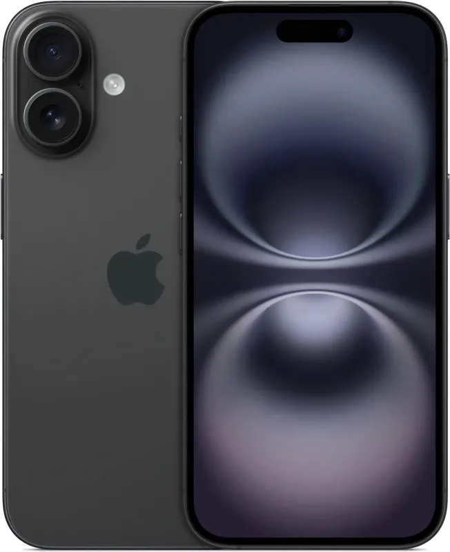 Смартфон Apple A3287 iPhone 16 256Gb черный моноблок (MYEE3HN/A)