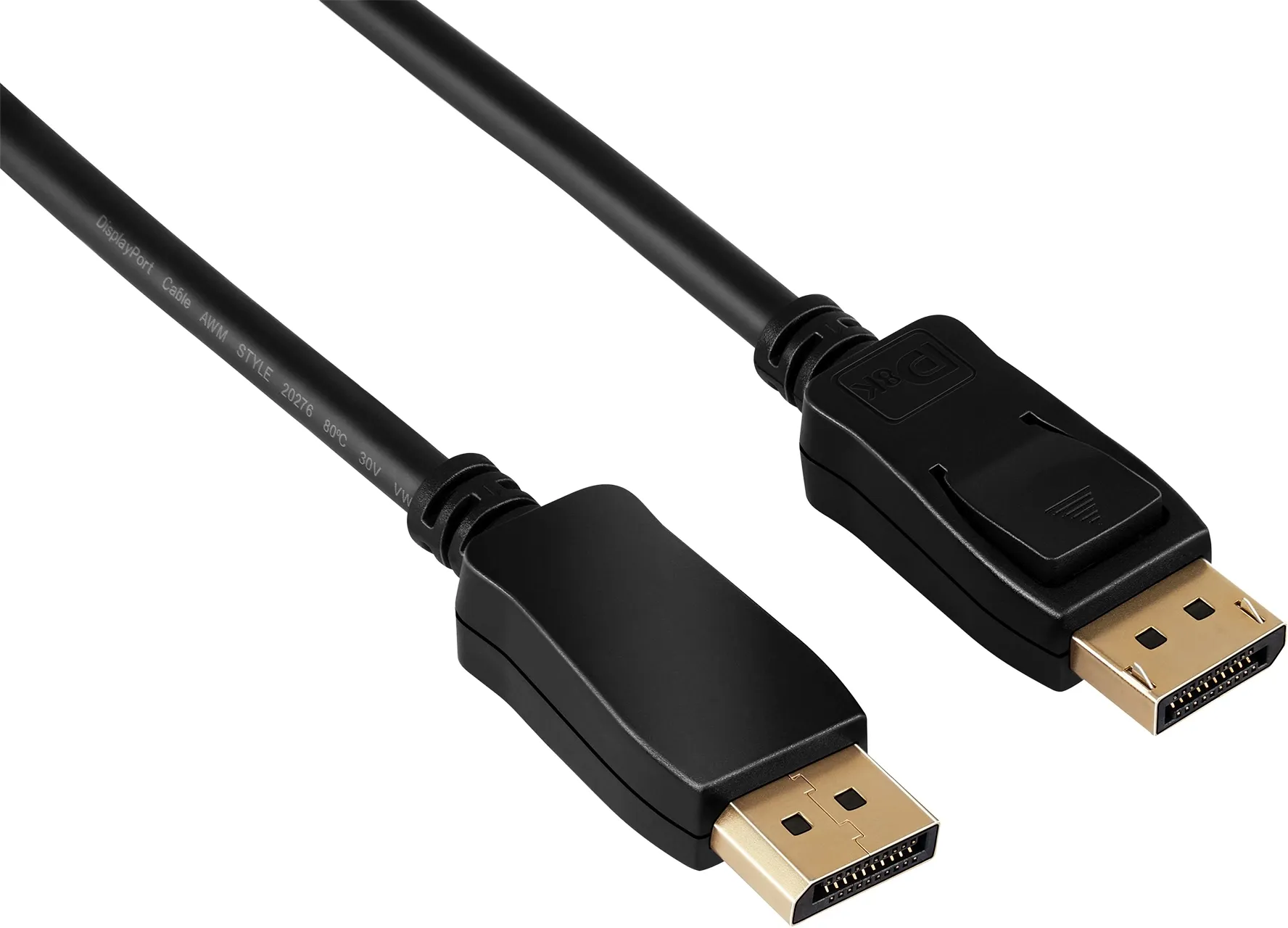 Кабель Buro BU-DP-v1.4-3m ver1.4 DisplayPort (m) DisplayPort (m) 3м черный (пакет)