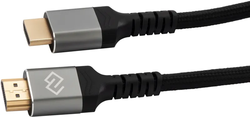 Кабель аудио-видео Digma HDMI (m)/HDMI (m) 5м. феррит.кольца позолоч.конт. черный (D-HDMI-2FF-V2.1-5M)