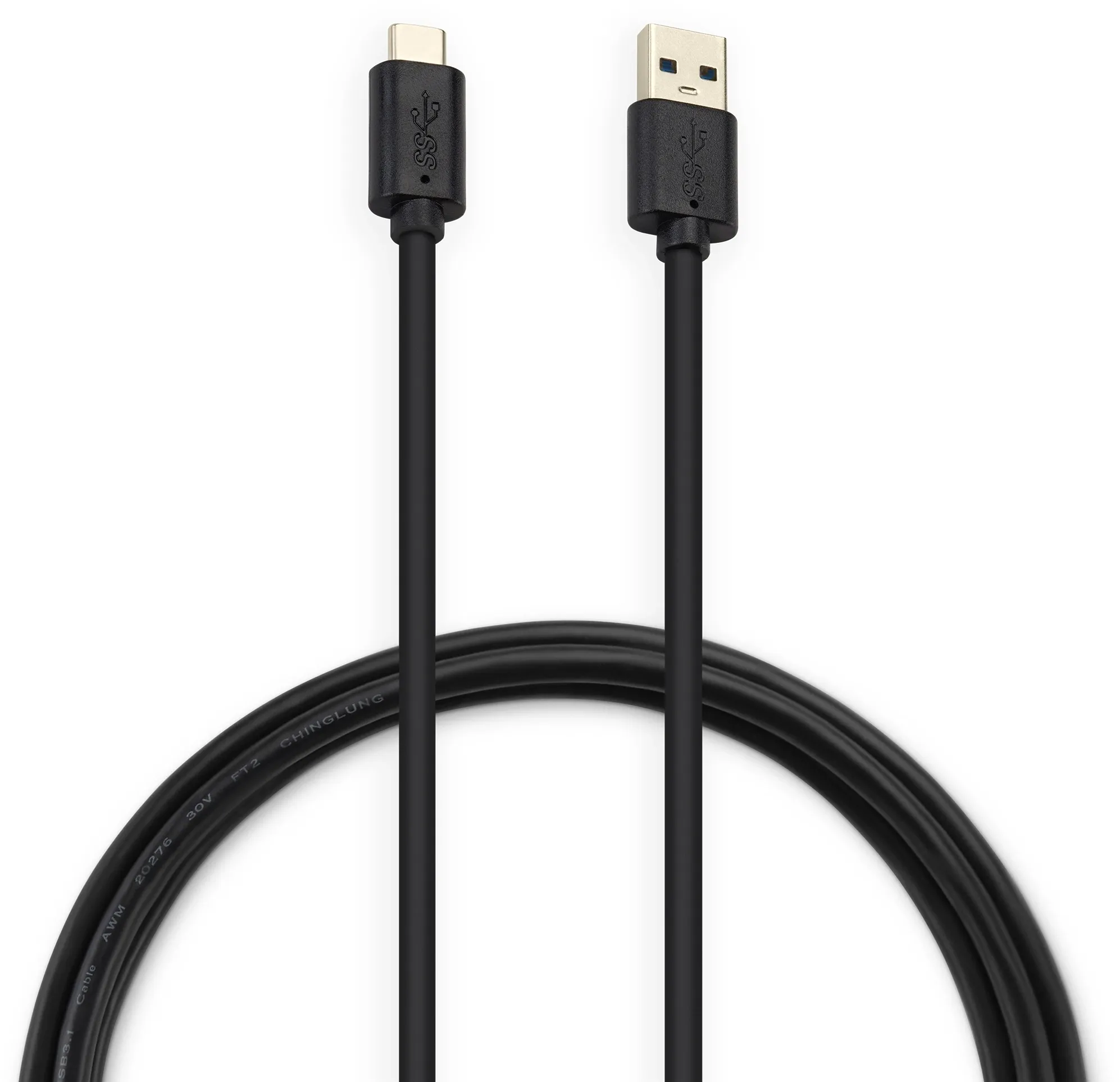 Кабель Buro BU-USB3.2-AC-1MB USB (m)-USB Type-C (m) 1м черный пакет