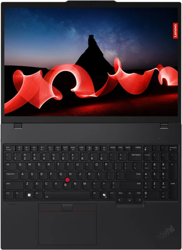 Ноутбук Lenovo ThinkPad T16 G3 Core Ultra 7 155U 16Gb SSD1Tb Intel Graphics 16" IPS WUXGA (1920x1200) Windows 11 Pro 64 black WiFi BT Cam (21MQS5X000)