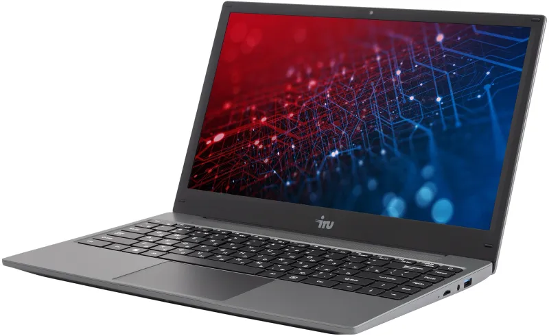 Ноутбук IRU Tactio 14ALH Core i5 1235U 16Gb SSD512Gb Intel Iris Xe graphics 14" IPS FHD (1920x1080) Free DOS grey 4000mAh (2058884)
