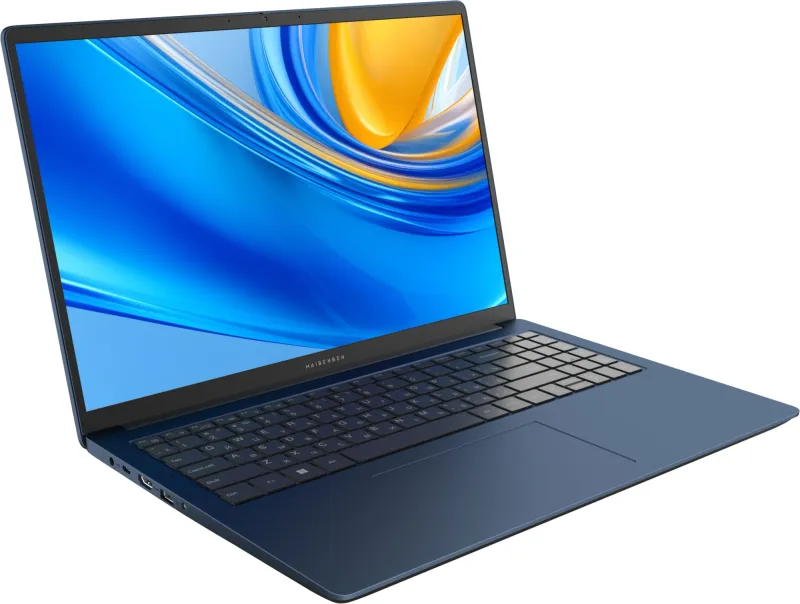 Ноутбук Maibenben M657 Ryzen 7 5825U 16Gb SSD1Tb AMD Radeon Graphics 16" IPS FHD+ (1920x1200) Linux blue WiFi BT Cam 4000mAh (M6571SG0LURE3)