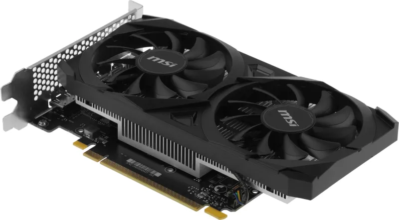 Видеокарта MSI PCI-E 4.0 RTX 3050 VENTUS 2X E 6G OC NVIDIA GeForce RTX 3050 6Gb 96bit GDDR6 1492/14000 HDMIx2 DPx1 HDCP Ret