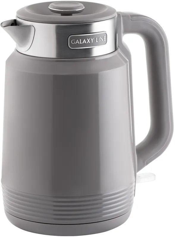 Чайник электрический Galaxy Line GL 0364 1.7л. 2200Вт серый корпус: нерж.сталь/пластик (7010103648)