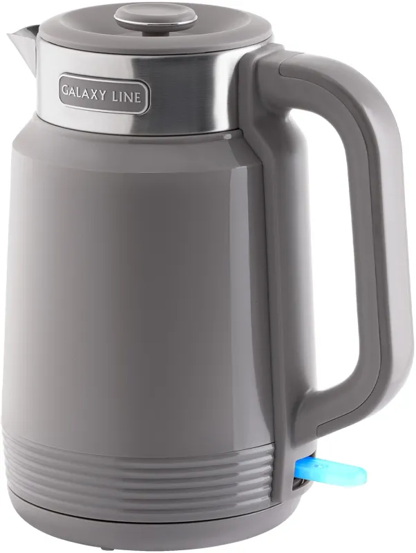 Чайник электрический Galaxy Line GL 0364 1.7л. 2200Вт серый корпус: нерж.сталь/пластик (7010103648)