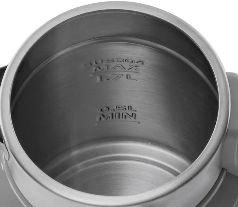 Чайник электрический Galaxy Line GL 0364 1.7л. 2200Вт серый корпус: нерж.сталь/пластик (7010103648)