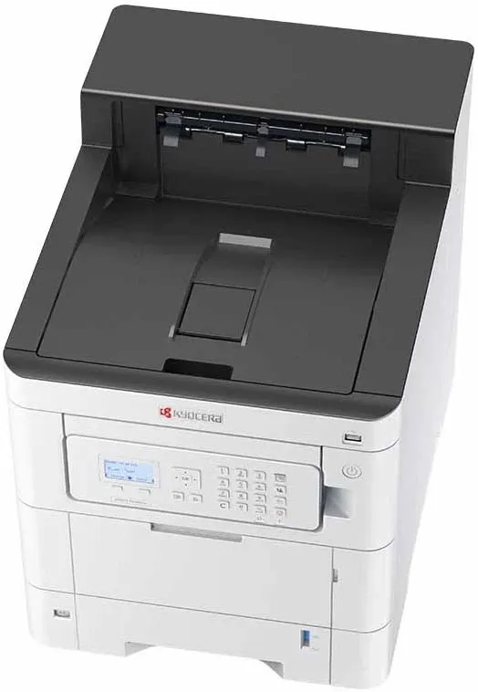 Принтер Kyocera ECOSYS PA4000cx (цвет. лазерный, A4, 40 стр/мин, 1200x1200 dpi, 1 Гб, USB 2.0, Network, лоток 550 л., Duplex, старт.тонер 3500/2500 стр.)