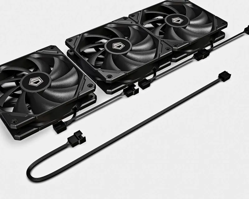 Система водяного охлаждения ID-Cooling FX240 Pro Soc-AM5/AM4/1151/1200/2066/1700 черный 4-pin 25dB Al+Cu 300W Ret
