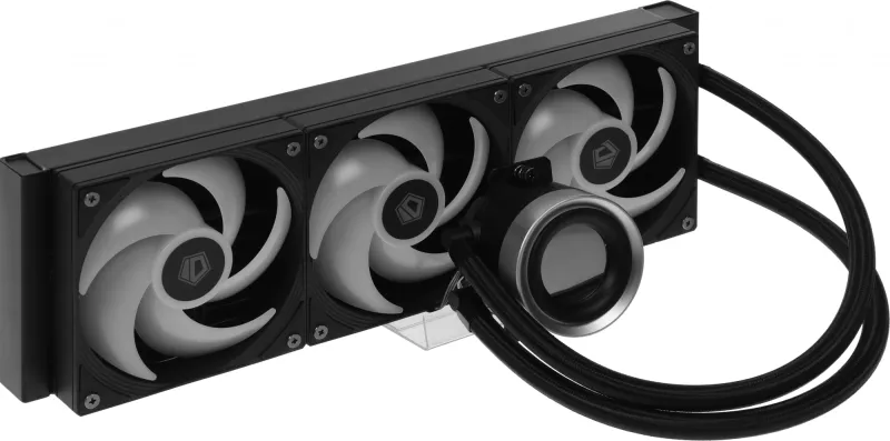 Система водяного охлаждения ID-Cooling FX360 Inf ARGB Soc-AM5/AM4/1151/1200/2066/1700 черный 4-pin 27.2dB Al+Cu 350W Ret