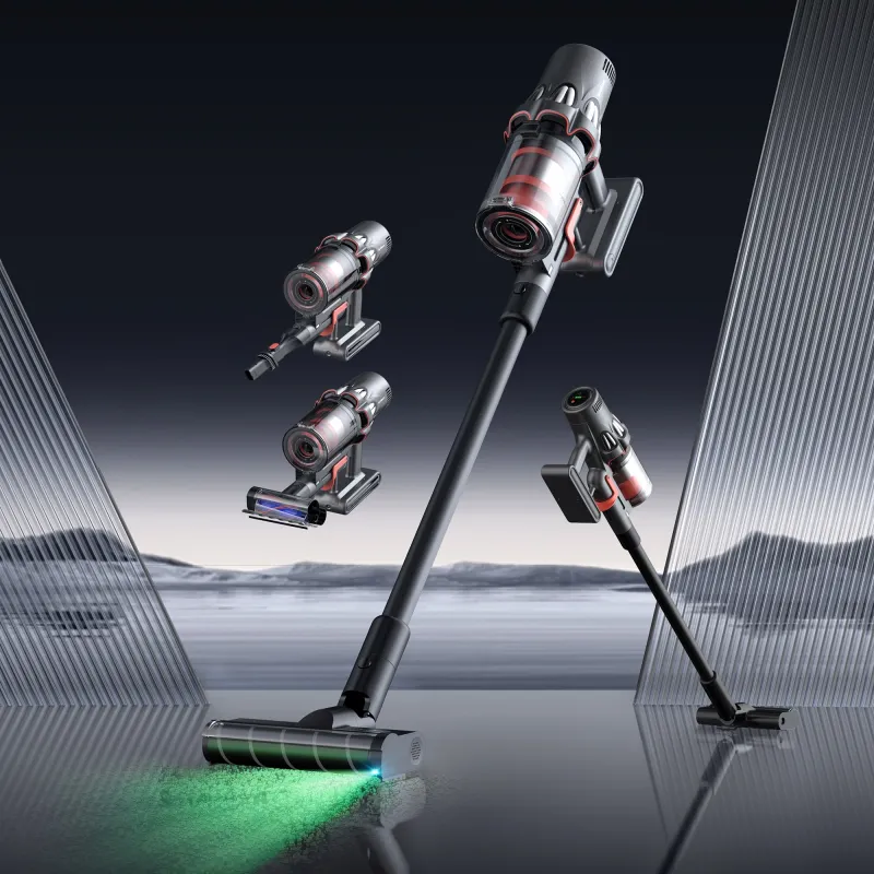 Пылесос ручной Deerma DEM-T50W 590Вт серый/черный