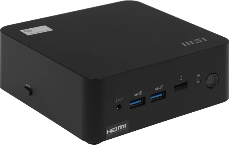 Неттоп MSI Cubi NUC 1M-053BRU Core 3 100U (1.2) Graphics CR noOS GbitEth WiFi BT 120W черный (936-B0B111-081)