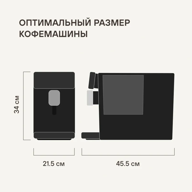 Кофемашина Rondell RDE-1115 1400Вт черный