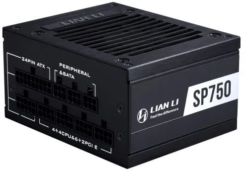 Блок питания Lian-Li SFX 750W SP750 80+ gold (20+4pin) APFC 92mm fan 8xSATA Cab Manag RTL