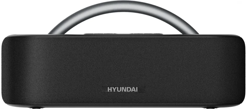 Колонка порт. Hyundai H-PS1028 черный 60W 2.0 BT 10м 4400mAh
