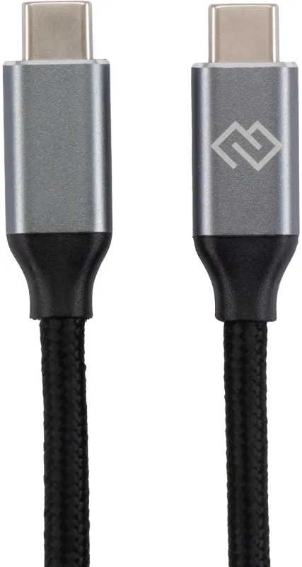 Кабель Digma D-Type-C-USB3.2-2m D-TYPE-C-USB3.2-100W-4K-2M USB Type-C (m)-USB Type-C (m) 2м черный