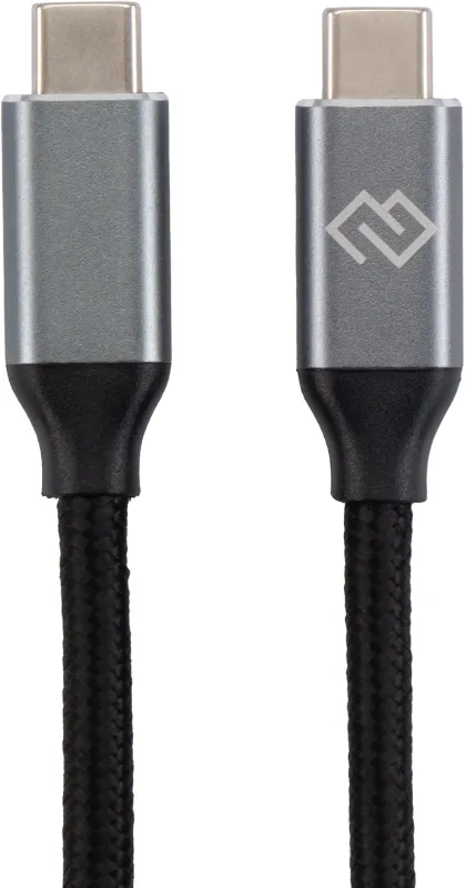 Кабель Digma D-Type-C-USB3.2-3m D-TYPE-C-USB3.2-100W-4K-3M USB Type-C (m)-USB Type-C (m) 3м черный