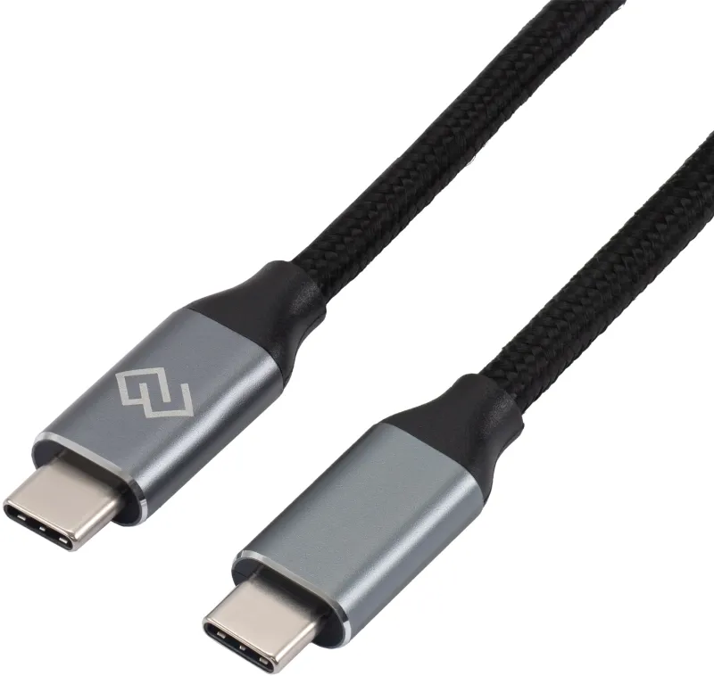 Кабель Digma D-Type-C-USB3.2-3m D-TYPE-C-USB3.2-100W-4K-3M USB Type-C (m)-USB Type-C (m) 3м черный
