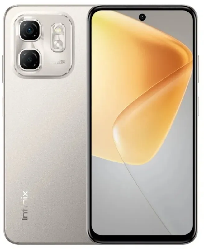 Смартфон Infinix X6531B HOT 50i 128Gb 4Gb серый титан моноблок 3G 4G 6.8" Android 802.11 a/b/g/n/ac GPS GSM900/1800 GSM1900 TouchSc