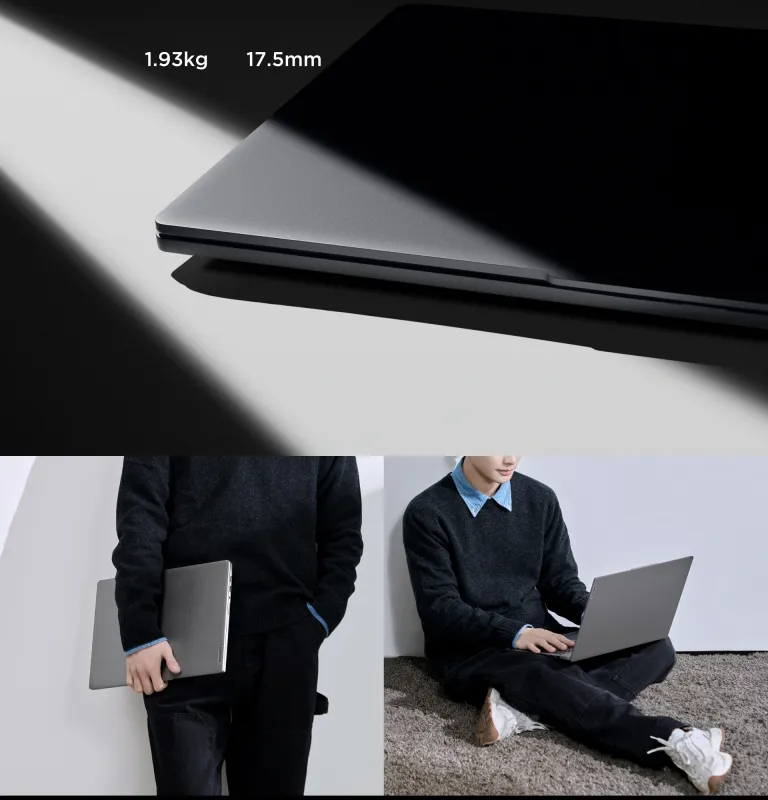 Ноутбук Lenovo Xiaoxin Pro16 IAH7 Core i7 12700H 16Gb SSD1Tb AMD Radeon 610M 16" IPS FHD (1920x1080) Windows 11 trial (для ознакомления) Home grey WiFi BT Cam