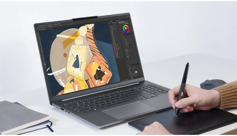 Ноутбук Lenovo Xiaoxin Pro16 IAH7 Core i7 12700H 16Gb SSD1Tb AMD Radeon 610M 16" IPS FHD (1920x1080) Windows 11 trial (для ознакомления) Home grey WiFi BT Cam