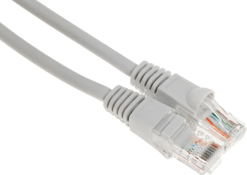 Патч-корд Buro UTP-5E-25M-G-LSZH 1Гбит/с UTP 4 пары cat.5E 25м серый RJ-45 (m)-RJ-45 (m)