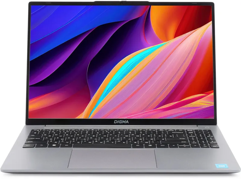 Ноутбук Digma Pro Breve Ryzen 5 Pro 5675U 8Gb SSD512Gb AMD Radeon 15.6" IPS FHD (1920x1080) Windows 11 Professional silver WiFi BT Cam 4500mAh (DN16N1-8CXW01)