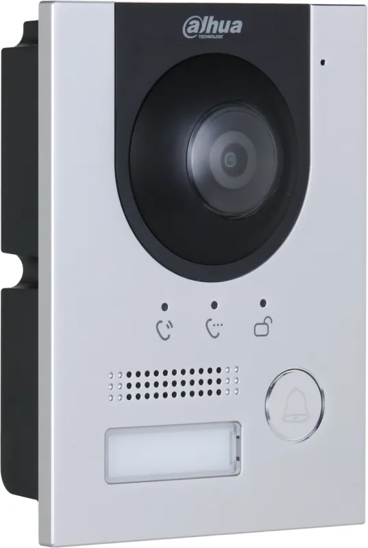 Видеопанель Dahua DHI-VTO2201F-P-S2 цветной сигнал CMOS цвет панели: серебристый